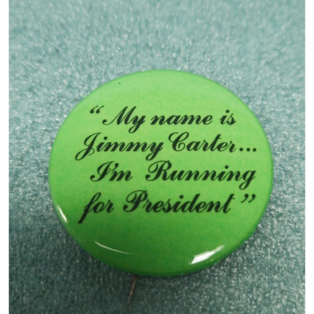 Jimmy Carter "My Name Is Jimmy Carter... Im Running For President" 1976 Campaign